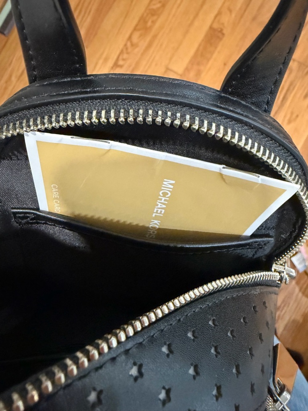 Michael Kors Stars Mini Backpack Like New - Picture 6 of 7